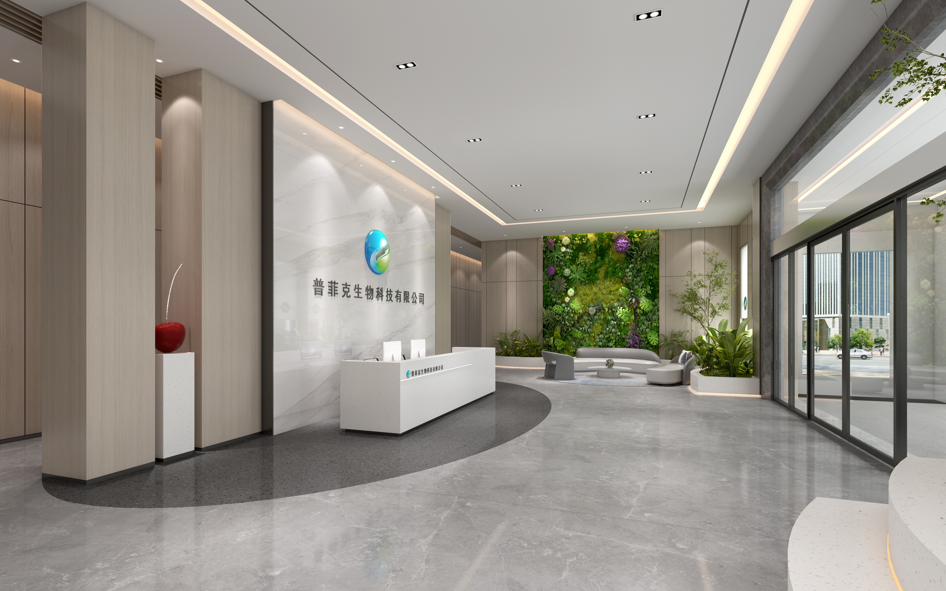 湖南卓正裝飾談辦公區內綠化的作用